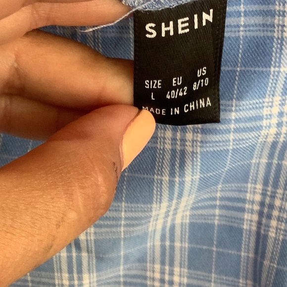 NWOTCute Shein Retro Plaid Skirt 💙💙💙 - Picture 3 of 5